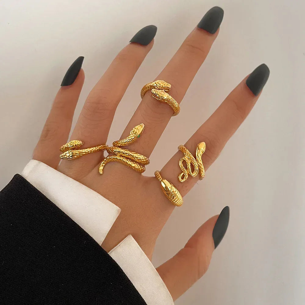 Snake Ring Suit 5-piece - Viexta