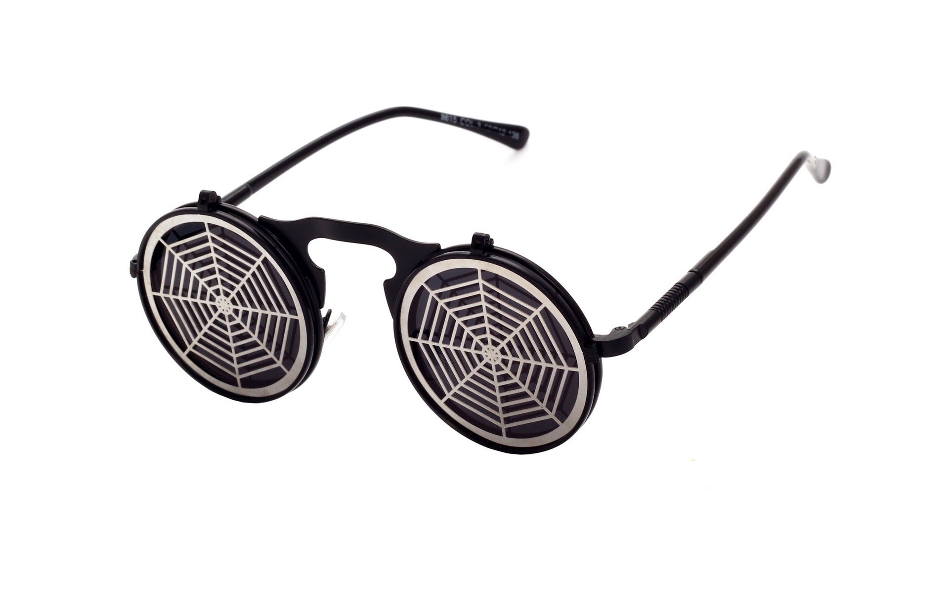 Men's Casual Retro Metal Punk Steam Flip Sunglasses