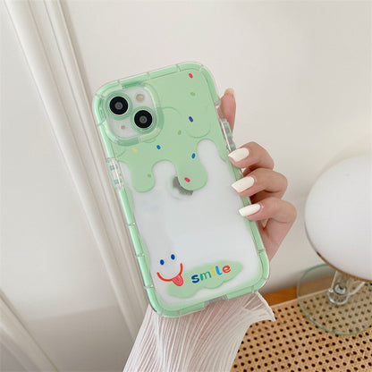 Colorful Melting Ice Cream iPhone Case