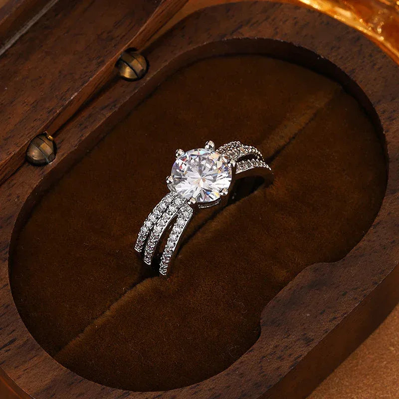 Zircon Engagement Ring - Viexta