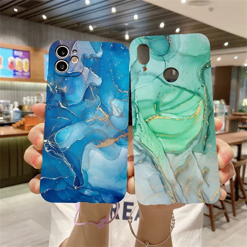 Samsung Galaxy Marble Note Phone Case - Viexta