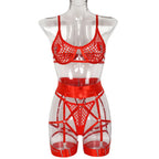 womens-metal-lingerie-with-chest-ring-suit - Viexta