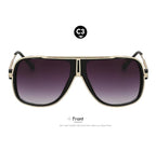 Summer Style Gold Women Sun Glasses