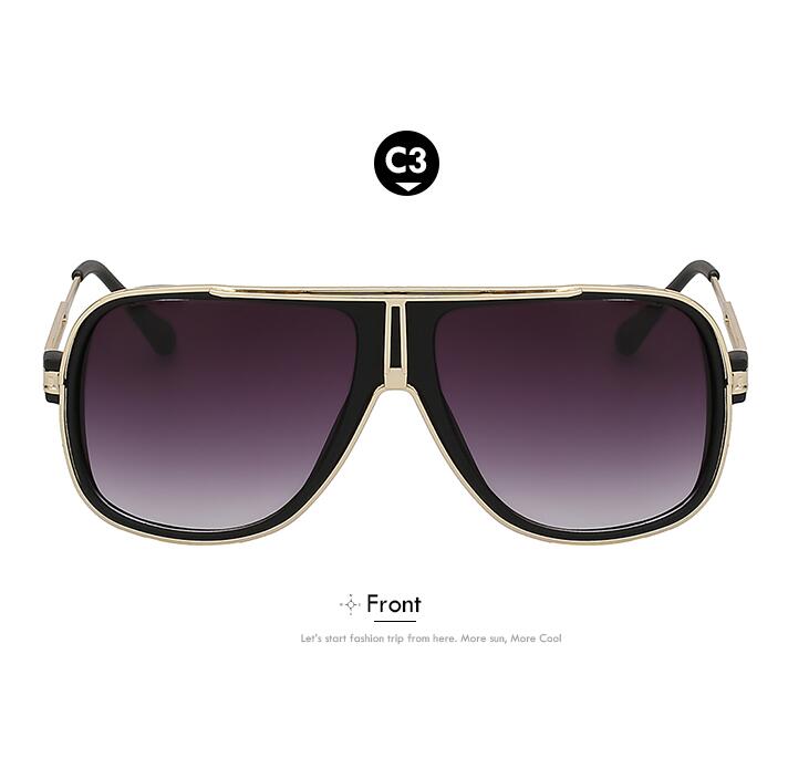 Summer Style Gold Women Sun Glasses