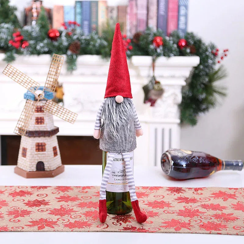 christmas-decorations-christmas-wine-bottle-socks - Viexta