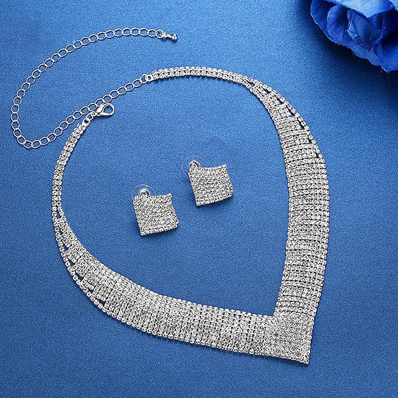 bright-rhinestone-necklace-set - Viexta