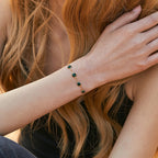 Retro-style18K Gold French Bracelet