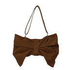 Bow tote bag large capacity crossbody bag