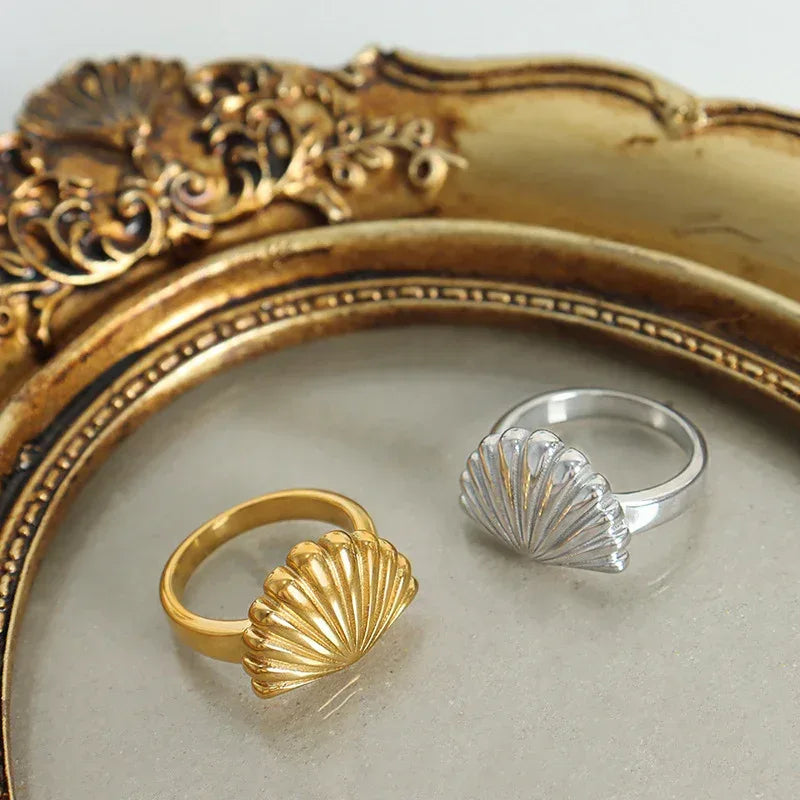 ocean-shell-scallop-ring - Viexta