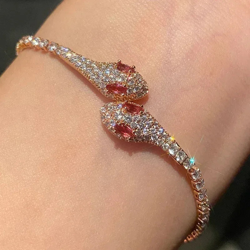 Red Spirit Snake Bracelet - Viexta
