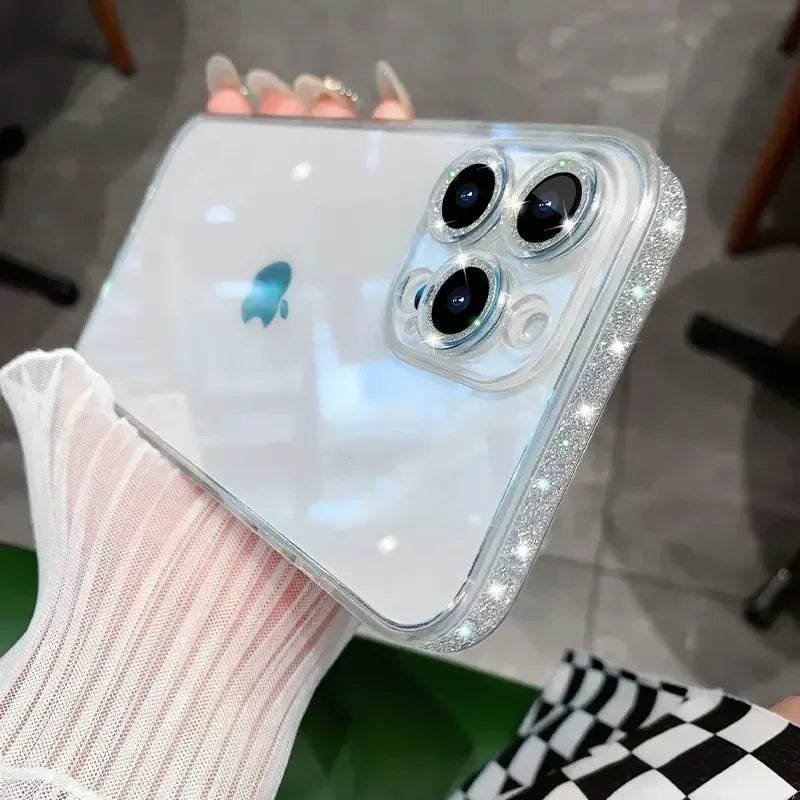 Glitter Frame iPhone Case - Viexta