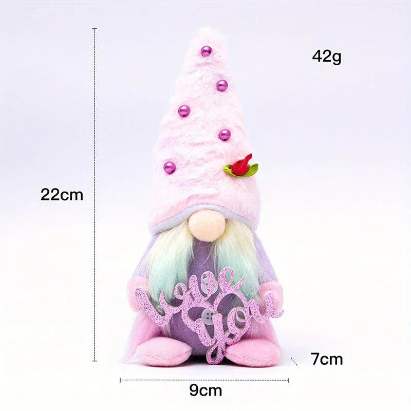 Desktop Decoration Tie-dyed Faceless Doll - Viexta