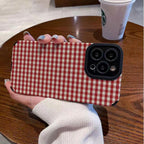 Encased Soft Plaid iPhone Cases - Viexta
