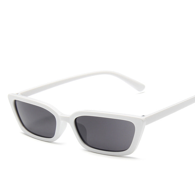 Narrow Frame Two-tone Sunglasses