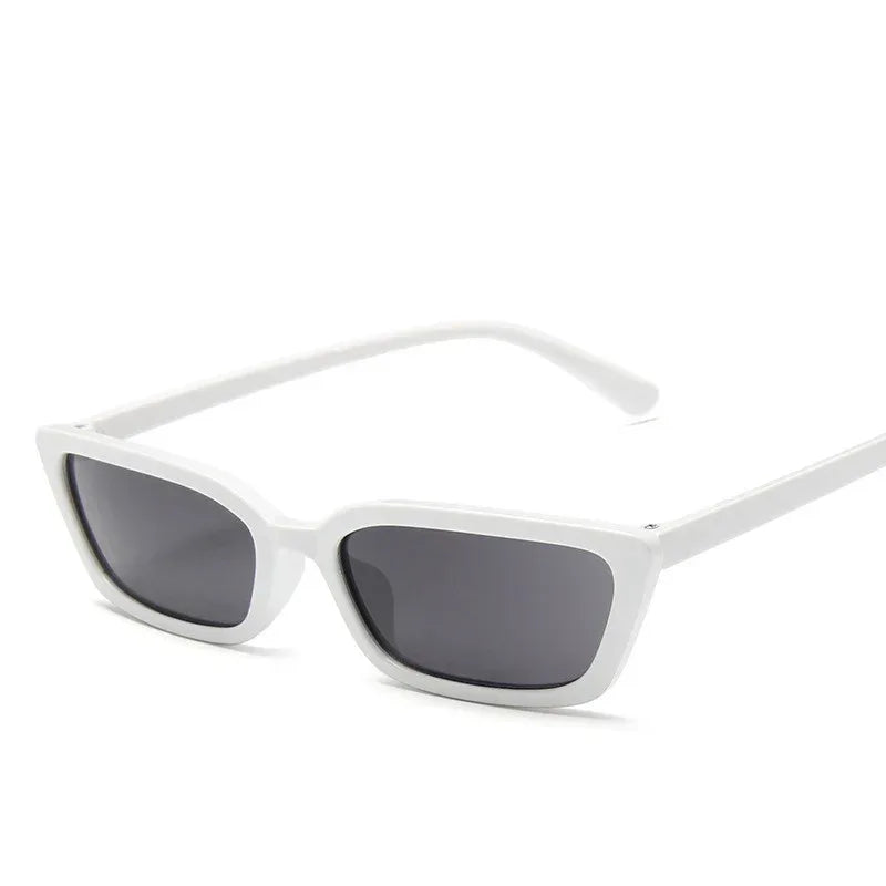 Narrow Frame Two-tone Sunglasses - Viexta