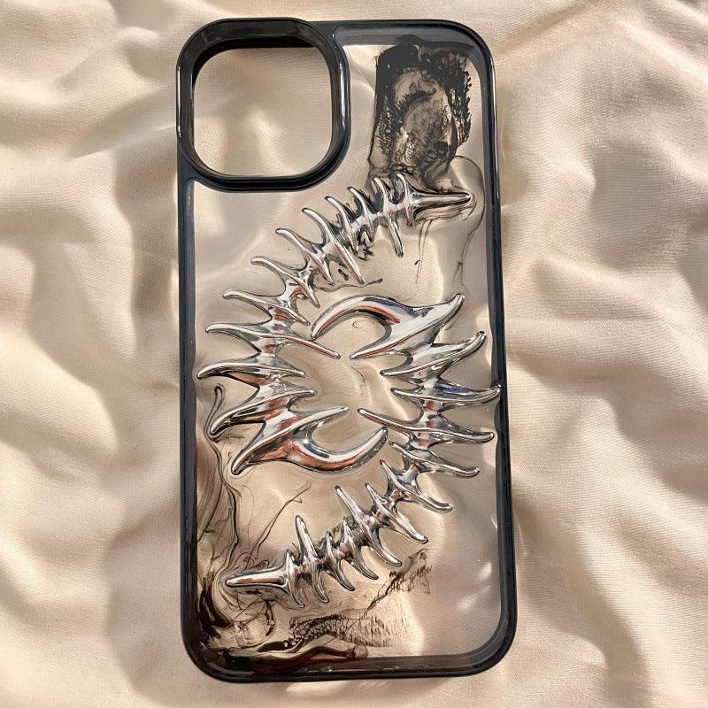 Blooming Metal Fishbone iPhone Case - Viexta