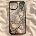 Blooming Metal Fishbone iPhone Case - Viexta