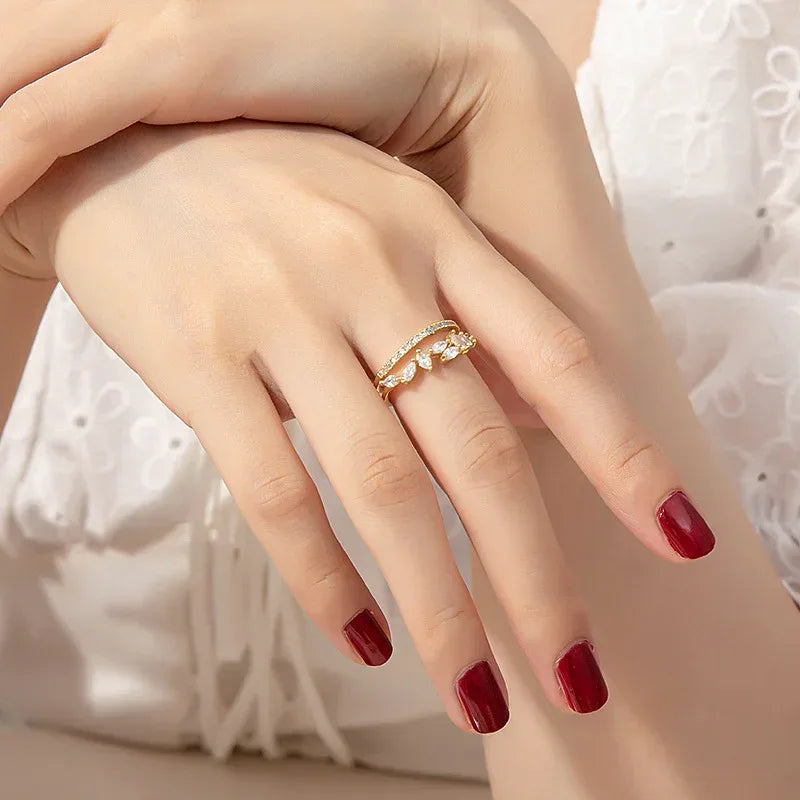 Layered Exquisite Athna Ring - Viexta