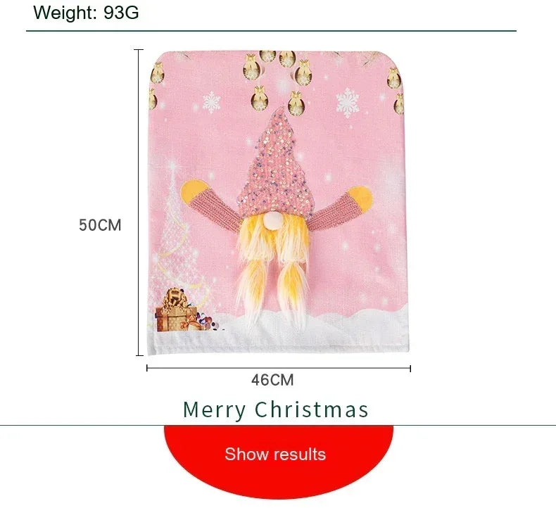 christmas-decorations-chair-cover - Viexta
