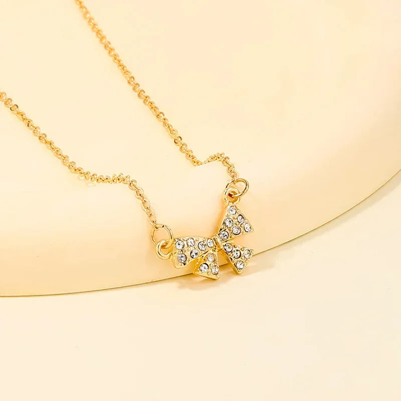 Luxury Bow Necklace - Viexta