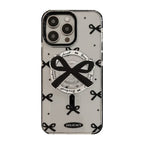 Black Bowknot Magnetic Case iPhone case - Viexta