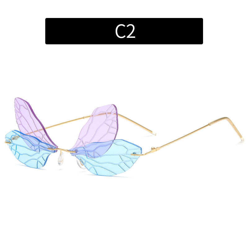 Wild Butterfly Street Shooting Sunglasses