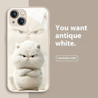 domineering-cat-silicone-iphone-case - Viexta