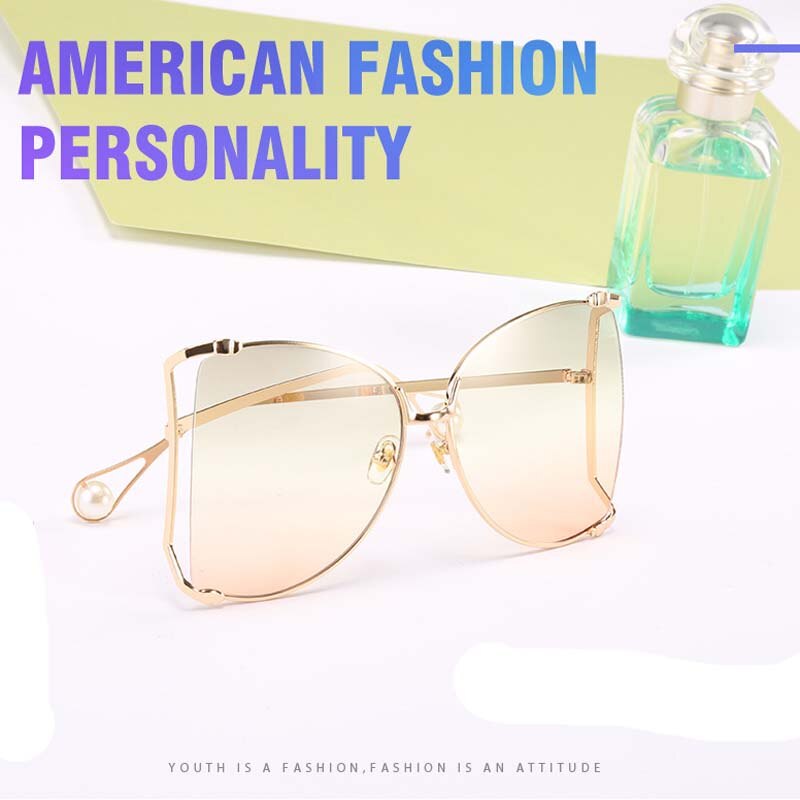Oversized D Square Sunglasses