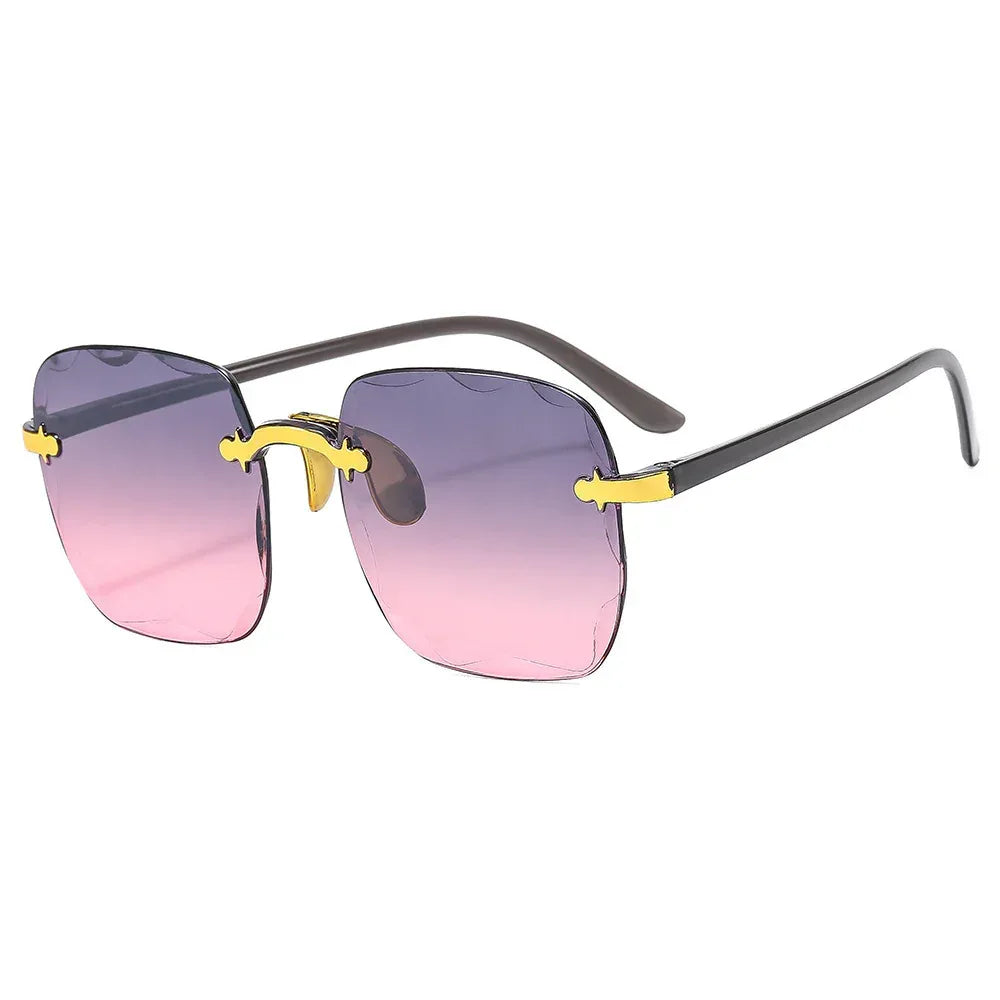 frameless-trimming-internet-famous-sunglasses - Viexta