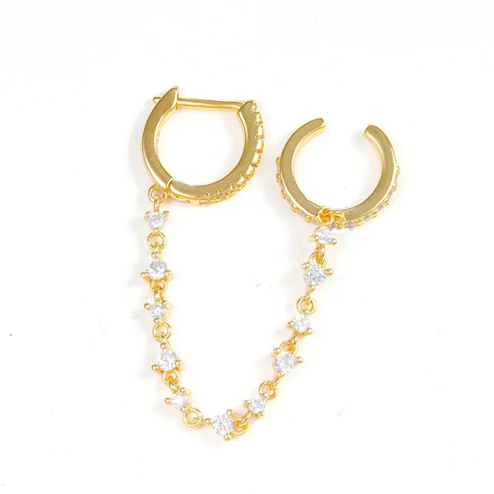Tassel Integrated Ear Clip - Viexta