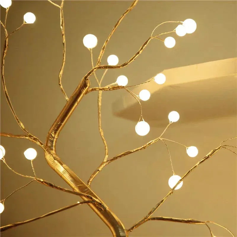 Led Copper Wire Tree Light - Viexta