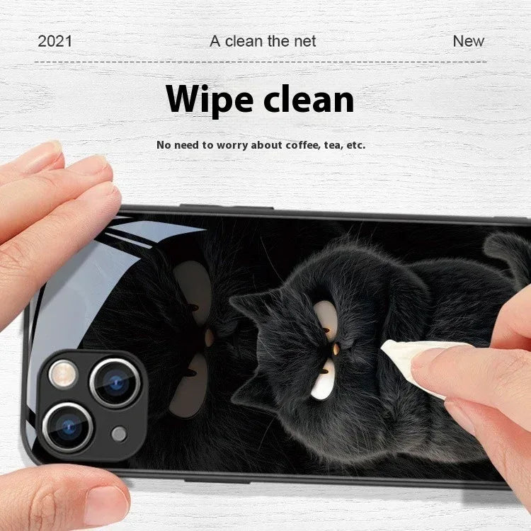 cat-mirror-niche-samsung-phone-case - Viexta