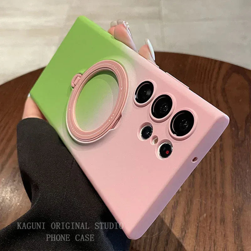Built-in Lens Gradient iPhone Case - Viexta