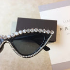 Luxury Diamond Cat Shades Sunglasses - Viexta