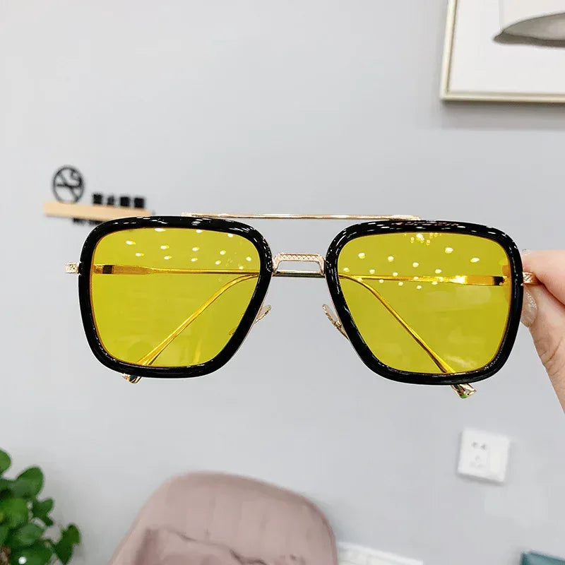 Retro men and women shade sunglasses - Viexta