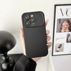 Simple Contrast Color Business Large Window iPhone Case - Viexta