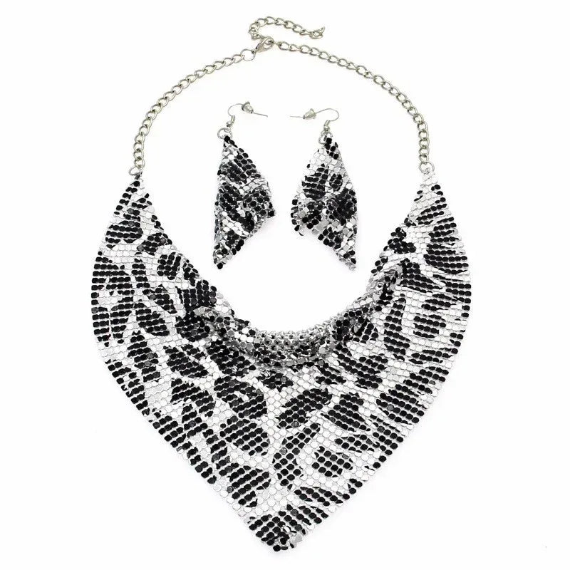 metal-plate-necklace-set - Viexta