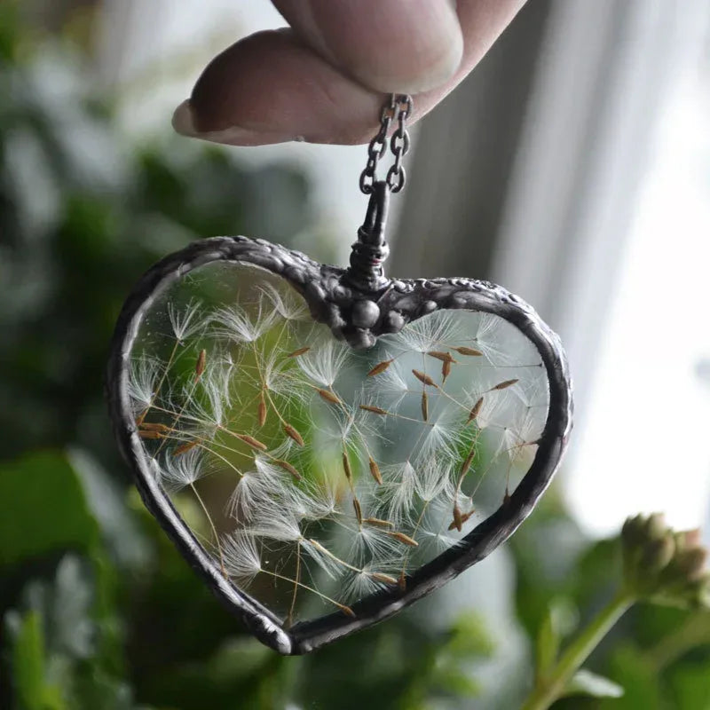 Dandelion Love Wish Necklace - Viexta