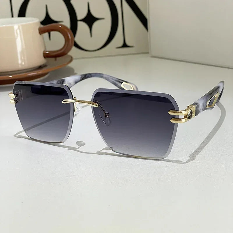 Street Shooting Ins Trendy Trimming Sunglasses - Viexta