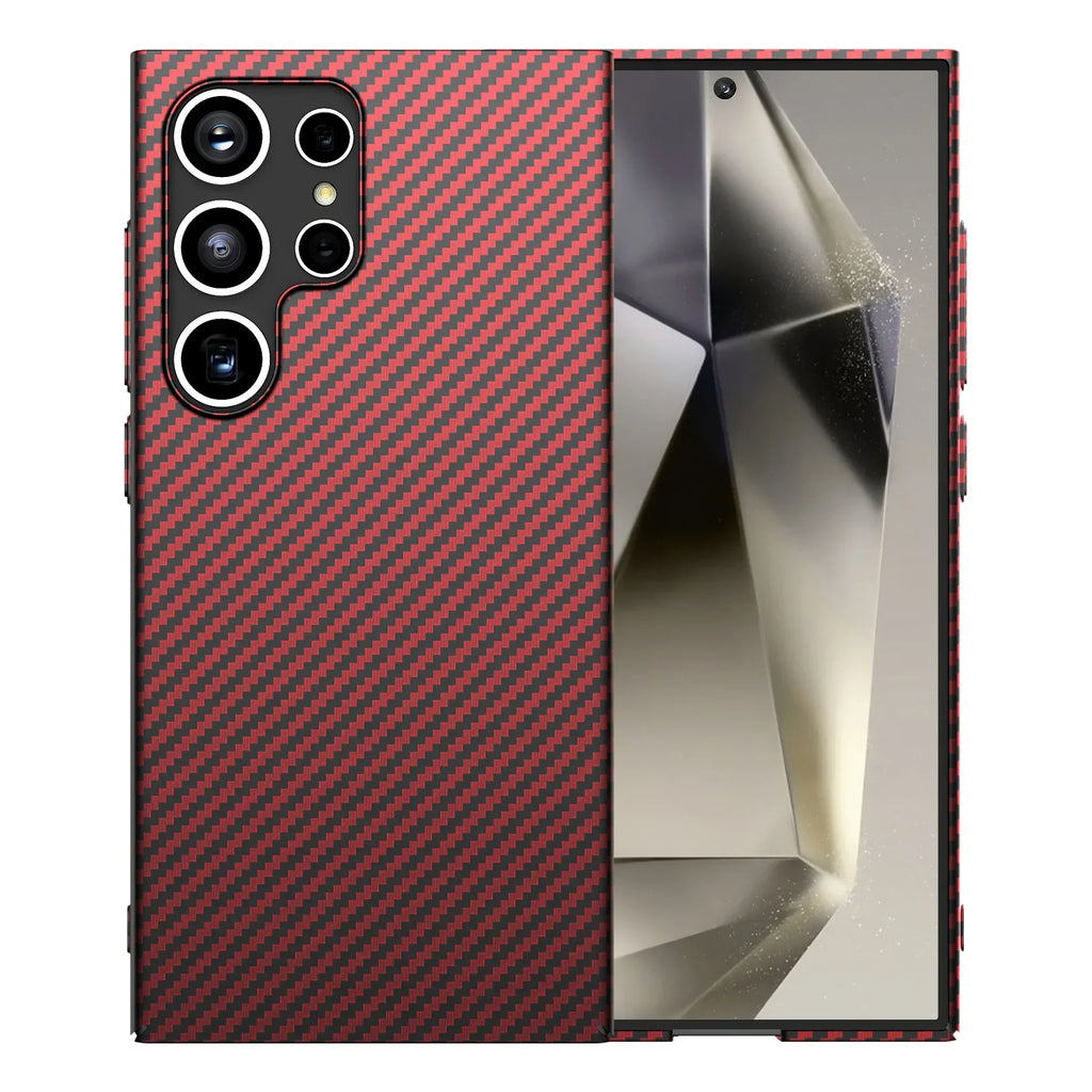 Carbon Fiber Advanced Sense Protective Cover for Samsung Ultra - Viexta