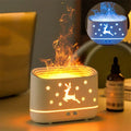 Flame Humidifier Diffuser Lamp - Viexta