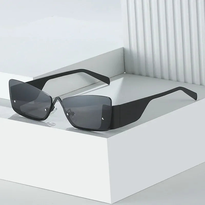 European And American Frameless Fashion Sunglasses - Viexta