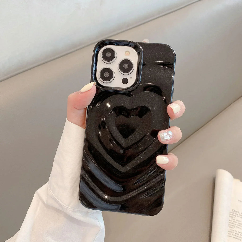 Love Wave Pleated iPhone Cover - Viexta