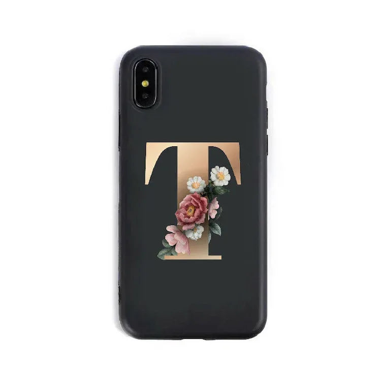26 English Alphabet Silicone Phone Cases for IPHONE - Viexta