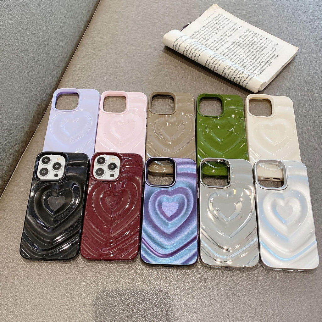 Love Wave Pleated iPhone Cover - Viexta