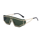 One Piece Mirror Sunglass - Viexta