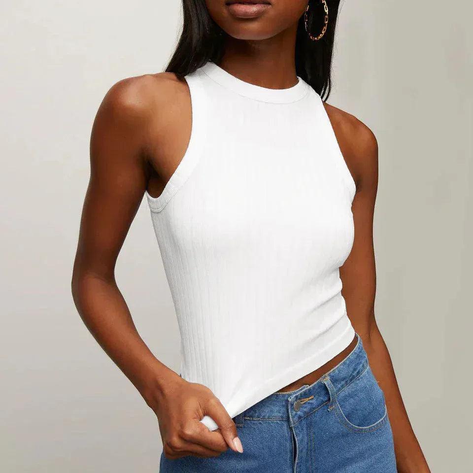 Casual Thread Fitted Top - Viexta