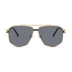 Luxury Fashion Metal Sun-Protective Sunglasses - Viexta