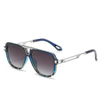 new-texture-fashion-metal-mayba-sunglasses - Viexta