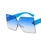 European And American Rimless Sunglasses - Viexta
